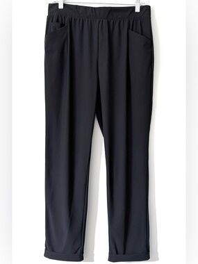 Baleaf Black Athleisure Pants Size L Stretch Travel Work Slim Fit